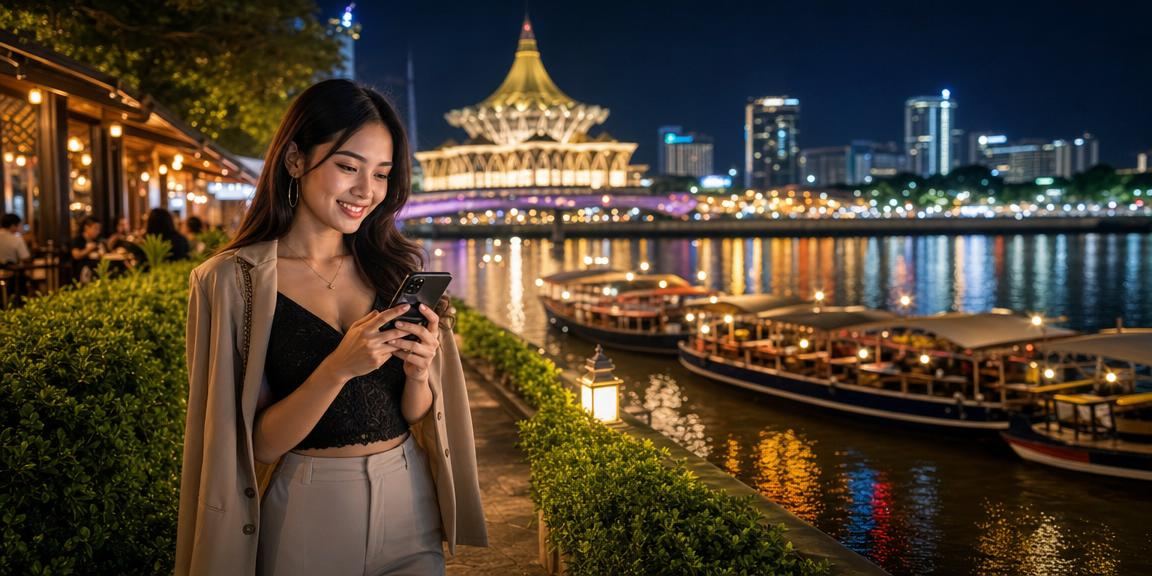 Akses jackpot yes2win dari telefon pintar di Kuching Sarawak